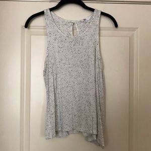 Grey dotted BB Dakota top